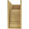 Ekena Millwork 11"W x 22"D x 22"H Classic Pescadero Rough Cedar Woodgrain TimberThane Corbel, Primed Tan CORUR11X22X22PECRCPR - alternate 4